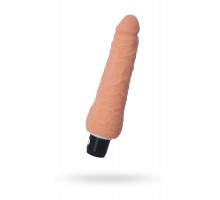 Реалистичный вибратор Tonga Duo Density, TPR,  мультискоростной, 16,5 см