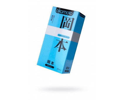 Презервативы Окамото серия Skinless Skin  Super lubricative  № 10 С двойной смазкой