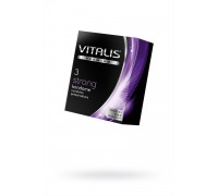 Презервативы ''VITALIS'' PREMIUM №3 strong - сверхпрочные (ширина 53mm)