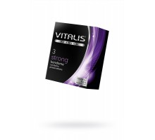 Презервативы ''VITALIS'' PREMIUM №3 strong - сверхпрочные (ширина 53mm)