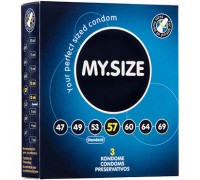 Презервативы  ''MY.SIZE'' №3 размер 57 (ширина 57mm)