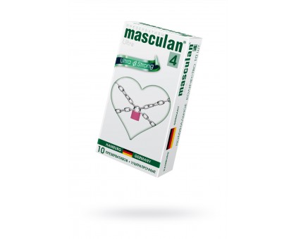 Презервативы Masculan Ultra 4,  10 шт.  Ультра прочные ШТ