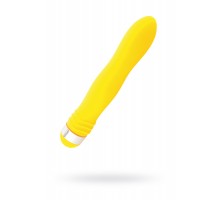 Вибратор Sexus Funny Five, ABS пластик, желтый, 18 см.