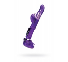 Вибратор с клиторальным стимулятором TOYFA A-Toys  , TPR, Фиолетовый, 22,5 см