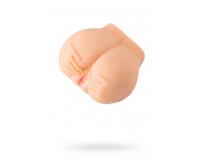 Мастурбатор реалистичный TOYFA Juicy Pussy Camille с вибрацией, вагина и анус, телесный, 14,5 см