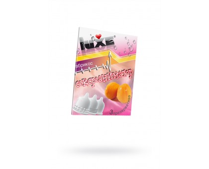 Презервативы Luxe КОНВЕРТ, Сексреаниматор, абрикос, 18 см., 3 шт. в упаковке