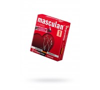 Презервативы Masculan Classic 1,  3 шт.  Нежные (Senitive) ШТ