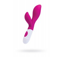 Вибратор с клиторальным стимулятором TOYFA A-Toys Lilu, Силикон, Розовый, 20 см
