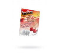 Презервативы Luxe КОНВЕРТ, Красноголовый мексиканец, вишня, 18 см., 3 шт. в упаковке