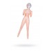 Кукла надувная Cecilia , блондинка, TOYFA Dolls-X, с двумя отверстиями, 160 см