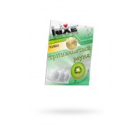 Презервативы Luxe КОНВЕРТ, Тринадцатый раунд, киви, 18 см., 3 шт. в упаковке