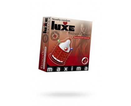 Презервативы Luxe Maxima Французский связной №1