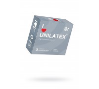 Презервативы Unilatex Ribbed №3 ребристые