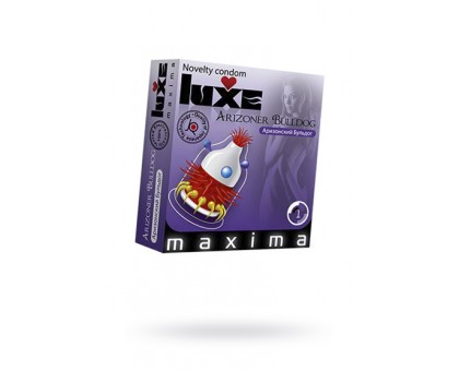Презервативы Luxe Maxima Аризонский Бульдог №1, 1 шт