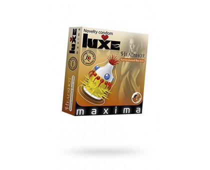 Презервативы Luxe Maxima Контрольный выстрел №1