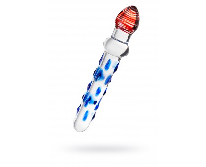 Нереалистичный фаллоимитатор Sexus Glass  , Стекло, Прозрачный, 20 см