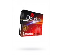 Презервативы Luxe DOMINO Classics земляника, 18 см., 3 шт. в упаковке