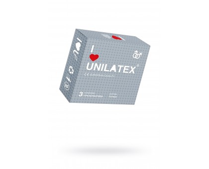 Презервативы Unilatex Dotted №3 с точками