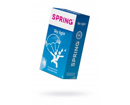Презервативы SPRING SKY LIGHT - ультра тонкие, №9 ШТ