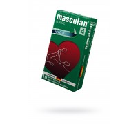 Презервативы Masculan Classic 4,  10шт.  Увеличенного размера (XXL) ШТ