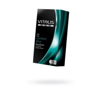 Презервативы ''VITALIS'' PREMIUM №12 comfort plus - анатомической формы (ширина 53mm)