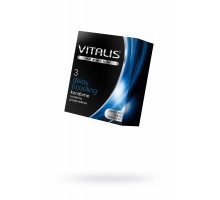 Презервативы ''VITALIS'' PREMIUM №3 deiay & cooling - с охлаждающим эффектом (ширина 53mm)