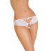 Эротические трусики Erolanta Lingerie Collection, кружевные, белые (46-48)