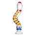 Нереалистичный фаллоимитатор Sexus Glass, Стекло, Прозрачный, 21 см