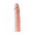 Насадка ToyFa XLover, для увеличения размера, силикон, телесный, 18 см