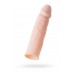 Насадка ToyFa XLover, для увеличения размера, силикон, телесный, 18 см