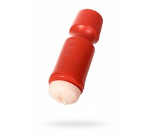 Мастурбатор,красный/телесный, вагина, TOYFA A-Toys,24cm, 7,6 cm