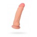 Фаллоимитатор TOYFA RealStick Elite, реалистичный, на присоске, телесный, 17 см