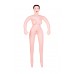 Кукла надувная Gabriella с реалистичной головой, брюнетка, TOYFA Dolls-X, с тремя отверстиями,  кибер вставка вагина – анус, 160 см