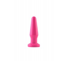 Анальная втулка TOYFA POPO Pleasure, силиконовая, розовая, 12,4 см