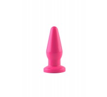 Анальная втулка TOYFA POPO Pleasure, силиконовая, розовая, 13,6 см