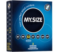 Презервативы  ''MY.SIZE'' №3 размер 53 (ширина 53mm)